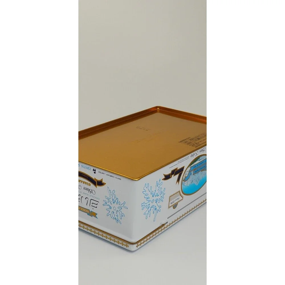 Shiroi Koibito Sakura Japan Cookie Tin Empty Souvenir Box No Cookies